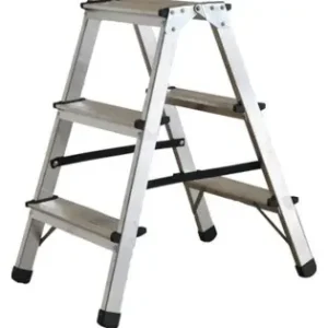 Transport gratuit Scara cu doua trepte duble din aluminiu KMH1203