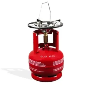 Butelie camping cu arzator din metal cu talpa si guler de protectie pentru conector 5L ELEFANT Plată securizată