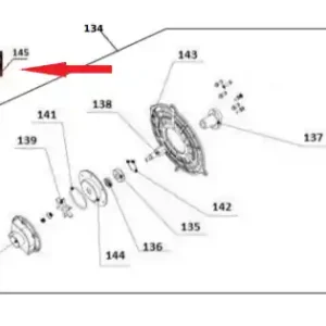 Cel mai bun preț Racord Y RURIS PSA103s-2-145, pentru atomizorul Ruris A103 S