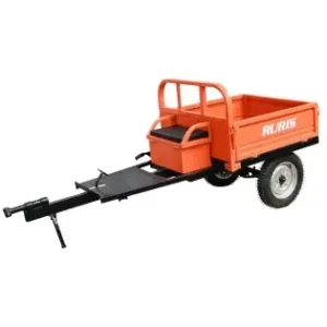 Remorca motocultor RURIS 451XL, capacitate incarcare 450 kg, basculare cu telescop Reducere