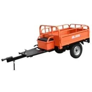 Remorca motocultor RURIS 551XL, capacitate incarcare 550 kg, basculare cu telescop Reducere extra