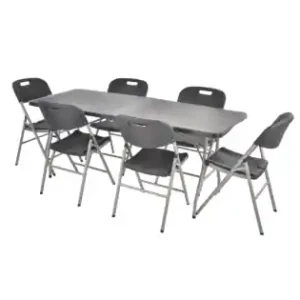 Chilipir Set mobilier pentru gradina HECHT Foldis Set 6