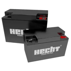 Transport gratuit Baterie electrica fara intretinere HECHT 005484, Pb-acid, 12 V, 4 Ah, 91x71x10 mm, pentru masini de tuns iarba