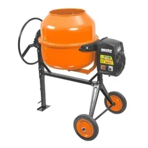 Betoniera HECHT 2221, motor electric, putere 1050 W, capacitate 200 litri Popular