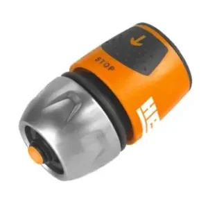 Vezi acum Conector mufa racord cupla pentru furtune irigatii HECHT 08111, cu reglare, 1/2 inch, 3/4 inch, 5/8 inch, material plastic