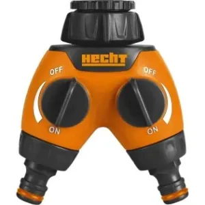 Adaptor Hecht 08104 cu doua cai de conectare si opritoare Mai ieftin