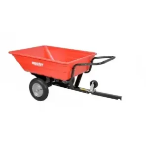 Remorca pentru transport HECHT 53080, compatibila si cu tractoarele de gazon, capacitate incarcare 300 kg Plată securizată