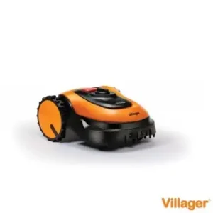 Robot de tuns iarba VILLAGER Villybot 2.0, cu acumulator Li-ion, 18 V, 2.5 Ah, latime de taiere 18 cm Cel mai vândut