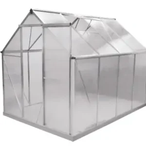 Sera pentru gradina HECHT GREENHOUSE I, 250 x 190 x 195 cm, cadru de aluminiu, folie policarbonat, suprafata 4.93 MP Calitate înaltă