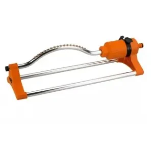 Aspersor oscilant HECHT 08702, 17 gauri, presiune 3 bar, acoperire 12.4 mp, material metal, culoare argintiu Mai ieftin