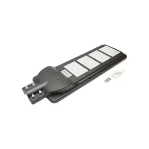 Reducere specială Lampa solara LED iluminat stradal 300W cu panou solar si senzor de miscare cu prindere pe stalp Breckner Germany
