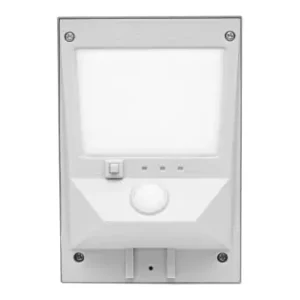 Lampa solara LED 2W, 6500K, IP44 cu senzor de miscare, panou solar si baterie Breckner Germany Bestseller