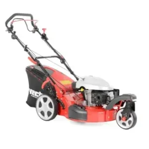 Cel mai vândut Masina de tuns iarba, pe benzina HECHT 5533 SW 5 IN 1, motor de 173 cm3, cu o putere nominala de 3,6 kW, volum cos 60 l, cu autopropulsare