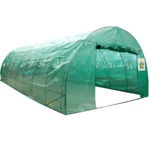 Solar / Sera Micul Fermier 10x4x2.5m , polietilena, densitate 140g/mp UV4 Plată sigură