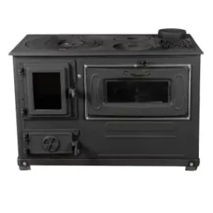 Ofertă exclusivă Soba pe lemne Fantazia Lux 6.7kW cos dreapta