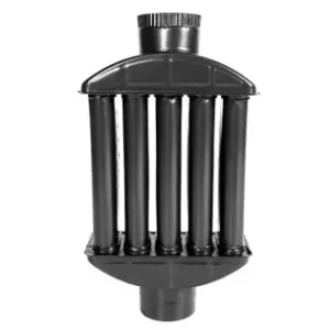Nu rata Burlan recuperator caldura plat ø120mm Gri Mat