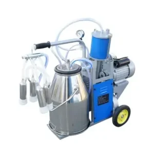 Aparat de muls vaci 1 post 550W, 220V bidon inox 25L, grup de muls cu 4 mansoane, presiune vid 45-50 kPa, pulsatii 60-80 cpm Comandă acum