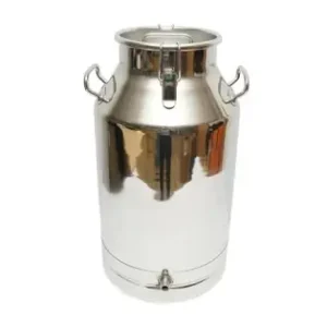 Cel mai bun preț Bidon de inox pentru lapte cu capac 40L cu robinet aparat de muls vaci Breckner Germany