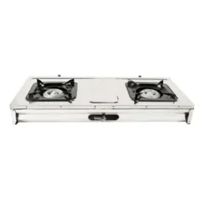 Reducere de preț Mini aragaz portabil, Detoolz, 5.6kW, 2 ochiuri, Piezo