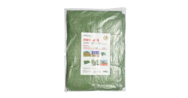 Prelata cu ochiuri de prindere 100g/m2 verde 3x4m Breckner Germany Livrare expres