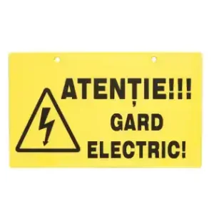 Transport gratuit Placuta avertizare gard electric BK87662