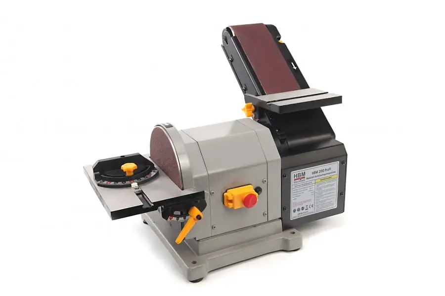 Slefuitor cu banda si disc 200 mm – HBM 2614 Discount