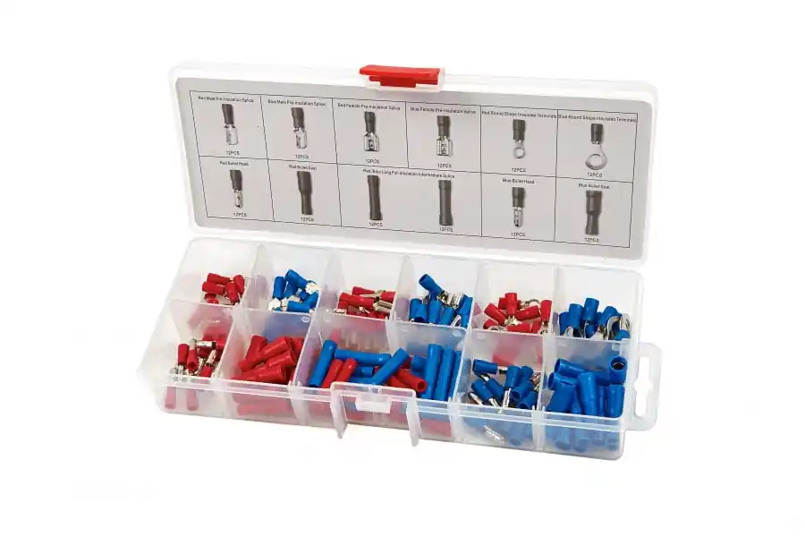 Mai ieftin Trusa conectori electrici 144 piese , HBM 8084
