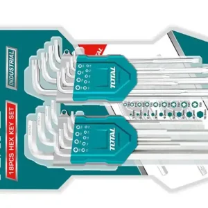 Set 18 chei imbus HexTorx TOTAL Industrial - 1.5-10mm, T10-T50 Preț promoțional