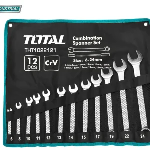 Set 12 chei combinate TOTAL Industrial - 6-24mm Transport gratuit