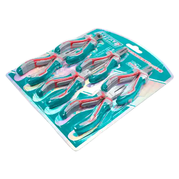 Ieftin Set mini clesti TOTAL 6 piese, 4.5", maner ergonomic