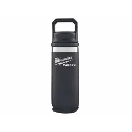 Discount Sticla (termos) neagra PACKOUT cu capac, 532 ml, Milwaukee