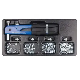 Set aparat piulite nituibile 85 buc 213009MR Premium