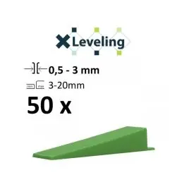 Set pene nivelare 50buc XLEV-SP50 XLeveling Lichidare de stoc