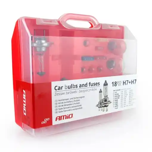 Nu rata Set Becuri și Siguranțe Auto 19 Bucăți