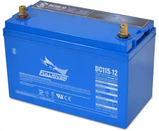 Acumulator premium 12V AGM Fullriver DC115-12 Plată securizată