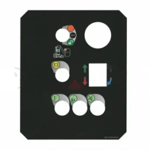 Autocolant panou control jos nacela Haulotte 2420342320 Calitate înaltă