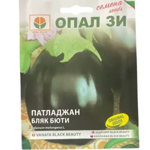 Plată securizată Seminte Vinete Black Beauty - Soi Productiv, OPAL ZI - 1 gr