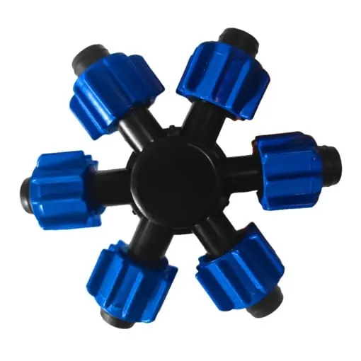 Distribuitor Banda de Picurare 16mm cu 6 Capete: Irigare Eficienta Bestseller