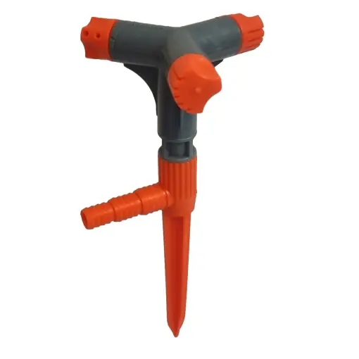 Ofertă limitată Aspersor Rotativ din PVC cu 3 Brate si Pivot pentru Stropire Eficienta