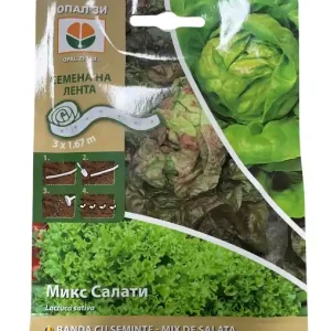Expediere rapidă Banda Biodegradabila cu Seminte Mix Salata, 3x1.67m