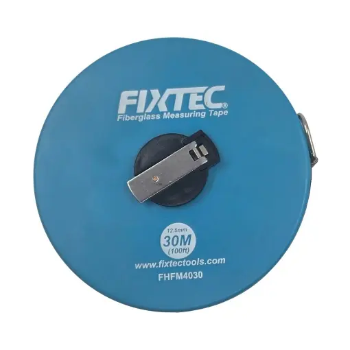 Plată securizată Ruleta fibra sticla FIXTEC 30m, cadru ABS