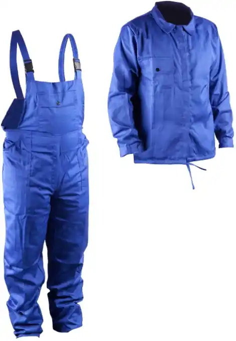 Costum Albastru Haina si Pantalon cu Pieptar Calitate înaltă