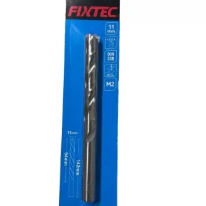 Burghiu Metal HSS-M2 FIXTEC 11 mm x 142 mm Expediere rapidă
