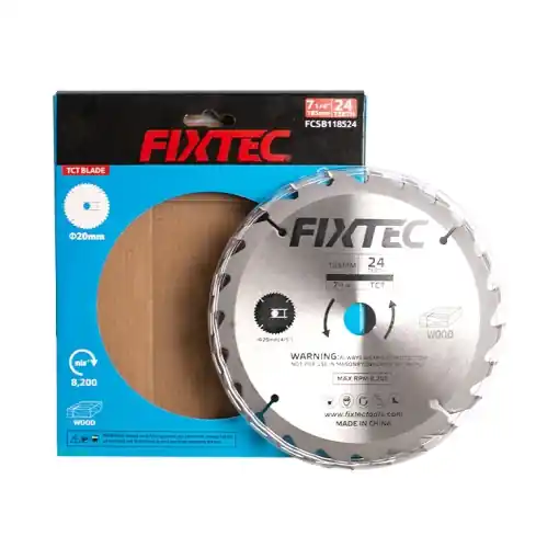 Disc Circular FIXTEC 254 mm x 80T pentru Lemn FCSB125480 Ofertă limitată