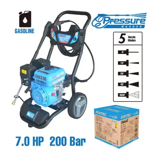 Doar azi Spalator Presiune FIXTEC 200Bar Benzina 211cc