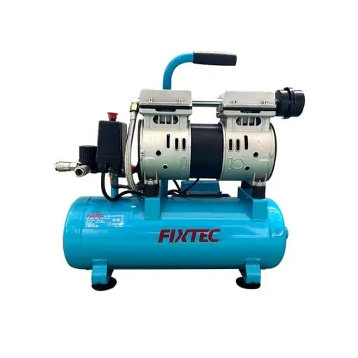 Plată sigură Compresor de aer FIXTEC 0.7HP, 10L, fara ulei, 8 bar, portabil