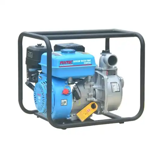 Promoție Pompa de apa pe benzina FIXTEC 2", motor 7HP, eficienta pentru irigatii si drenaj