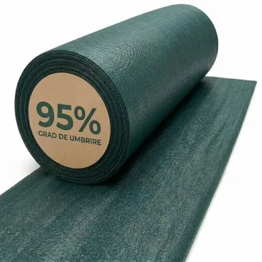 Bestseller Plasa de umbrire 95% grad de umbrire, 6M Latime, Tratata UV 100M