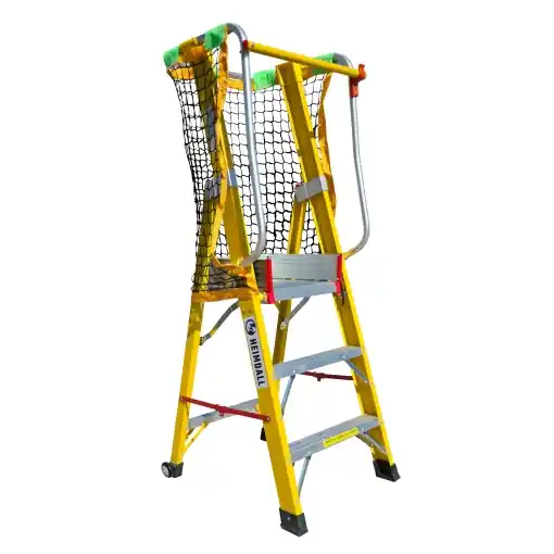 Reducere de preț Scara platforma fibra de sticla 0.87m 2+1 trepte Heimdall