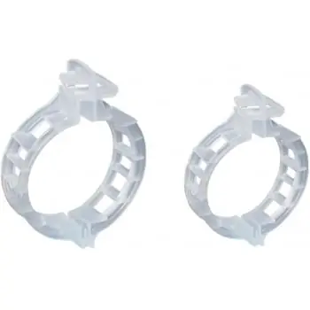 100x Clips de palisare din plastic rezistent, diametru 23 mm Livrare gratuită